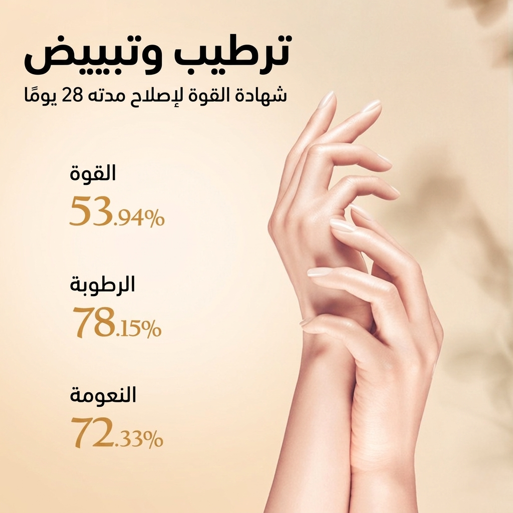 كريم اليدين لمسة الحرير